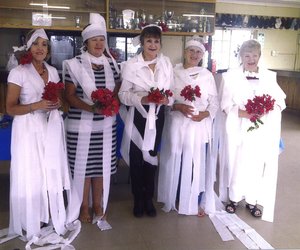 Dames se Toiletpapier trourokke